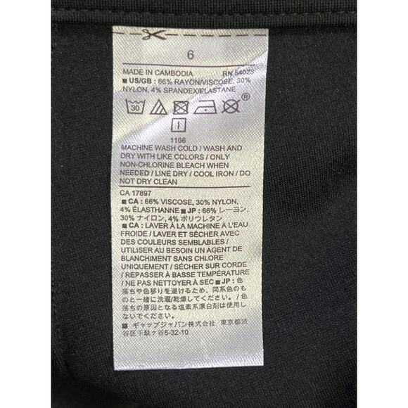 Banana Republic Sculpting Stretch Black Legging Pants Women’s Size 6 NWT - Picture 9 of 9